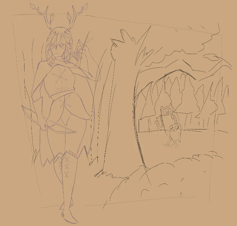 Huntress wizard by RobertArcade1k on Newgrounds