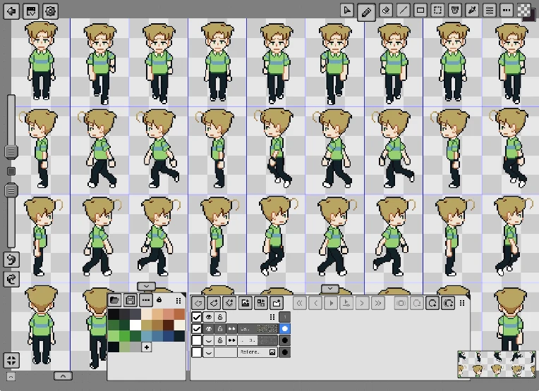 OC sprite WIP - by Bekianee