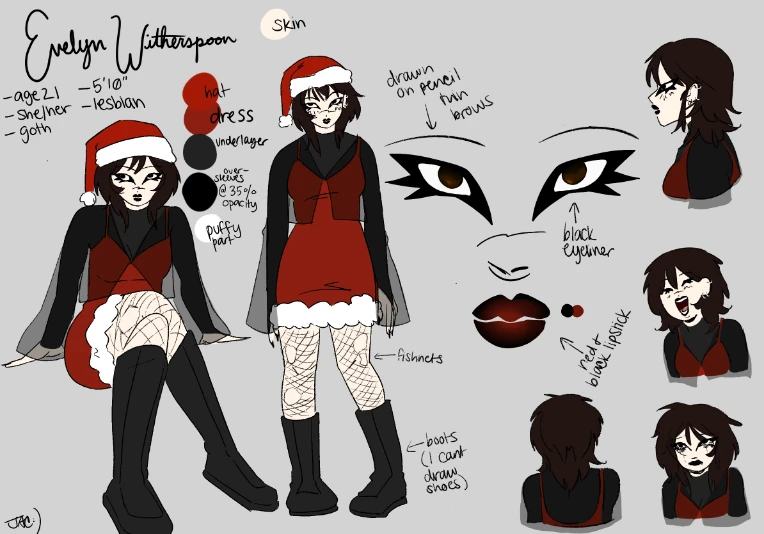 Evelyn Witherspoon by alpenleebay on Newgrounds