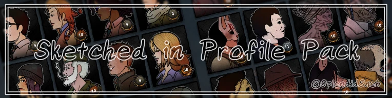 Dead By Daylight Sketched In Profile Icon Pack by SplendidSneb on ...