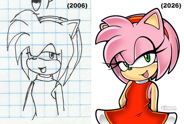 Amy Rose by Linker on Newgrounds