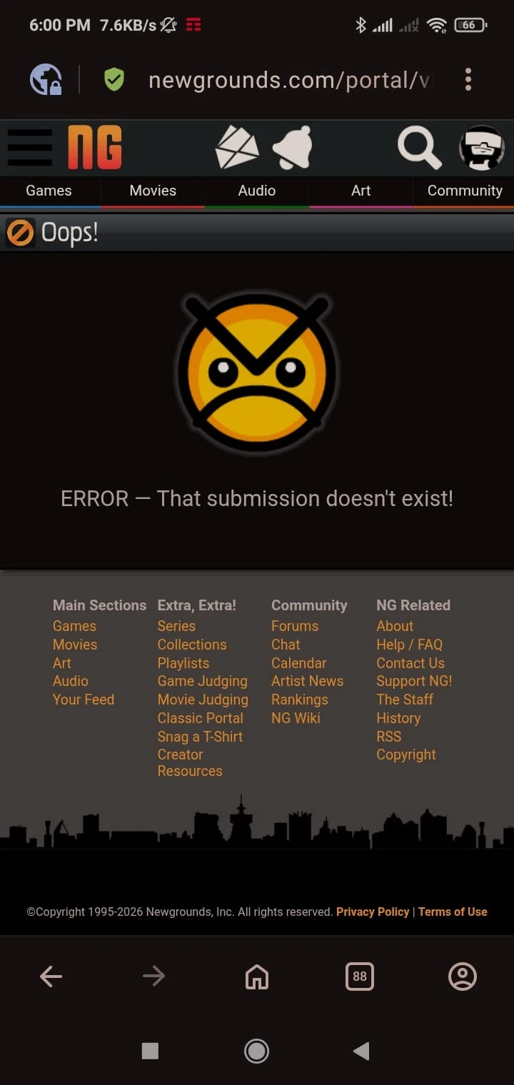 Newgrounds is being complicit with AI on the platform