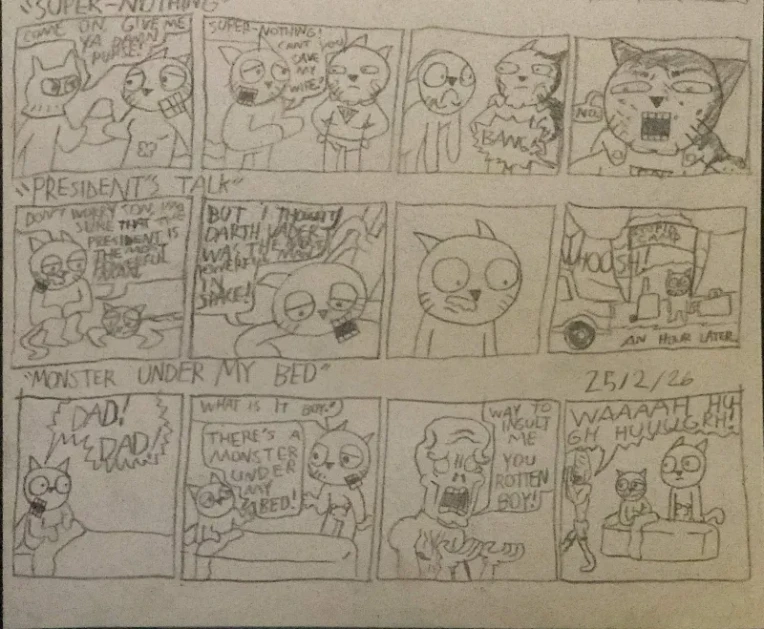 Anybody up for making cat comics?