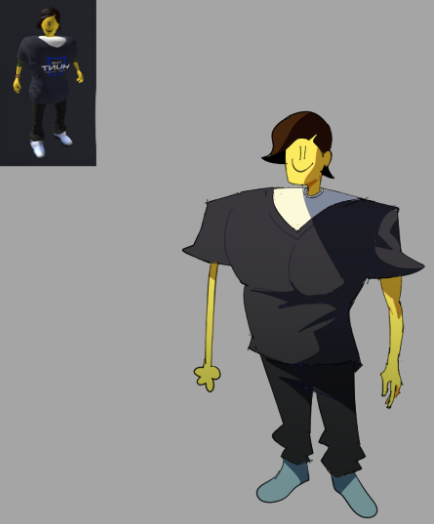 drawing my friends' roblox avatars by RyeVoid on Newgrounds