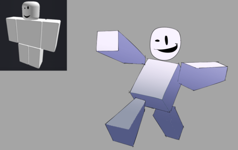 drawing my friends' roblox avatars by RyeVoid on Newgrounds
