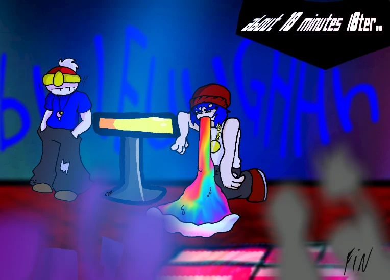 Late Nite Clubbin' - Rapper Rhythm FanComic by Cozmite on Newgrounds