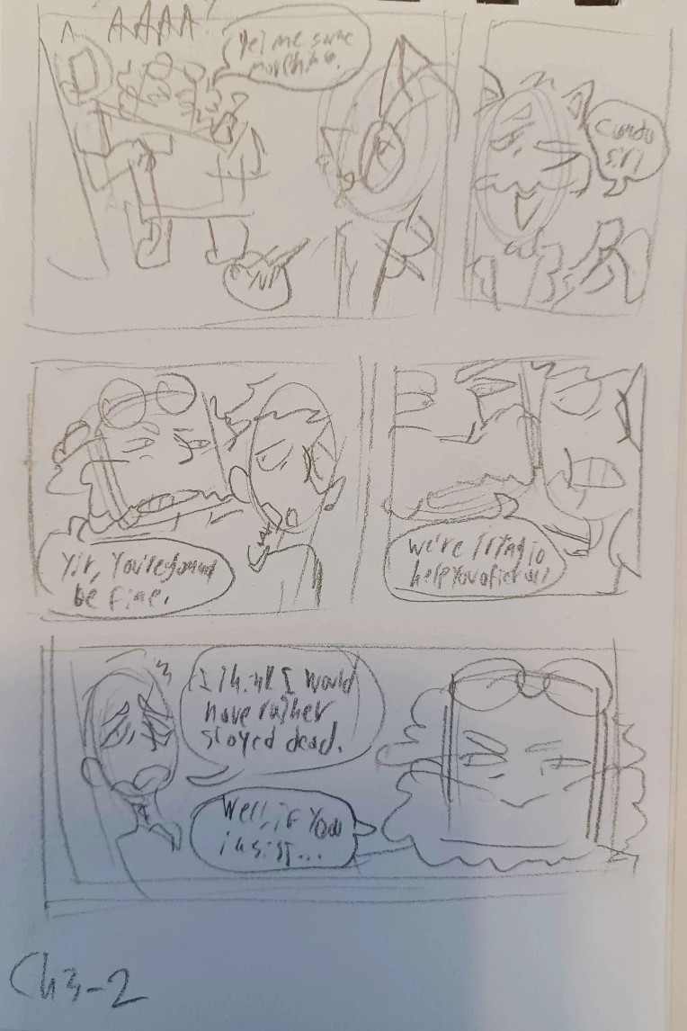 Random Rotation Text Dialog Comic Keeping dialogue heavy comic pages interesting