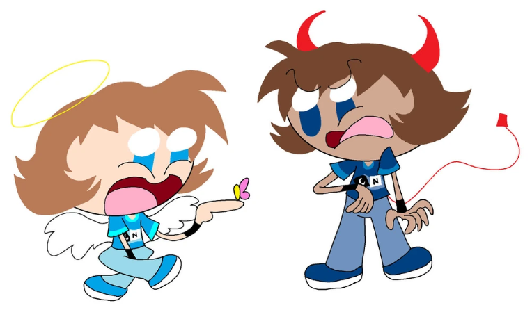 Angel-Devil Dynamic by ChaosTrilogy on Newgrounds