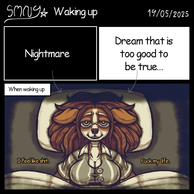 Waking Up by LilMagno on Newgrounds