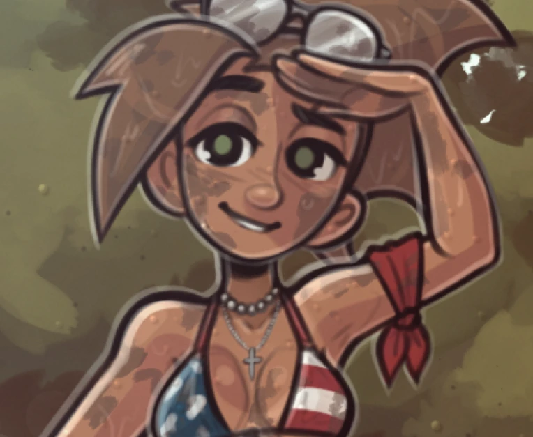 Bonnie out in the mud by JonathanPT on Newgrounds