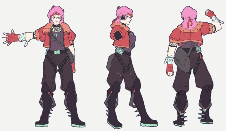 Do you have any ocs that had a major redesign?