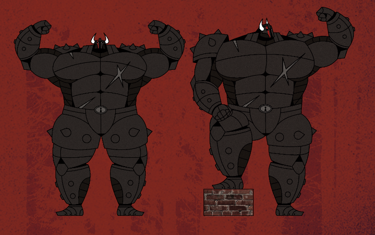 Burke Reinhardt - The Wrought Iron Golem by Krabpxl on Newgrounds