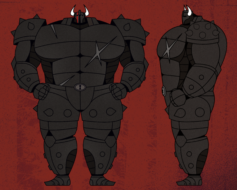 Burke Reinhardt - The Wrought Iron Golem by Krabpxl on Newgrounds