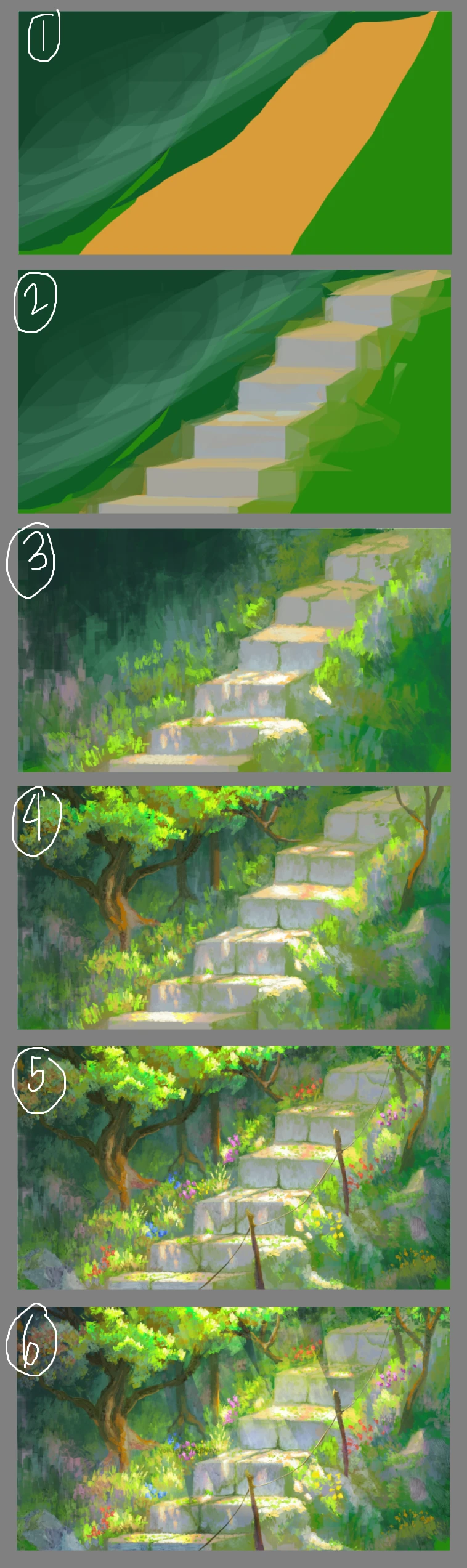 Garden stair by VortexSupernova on Newgrounds