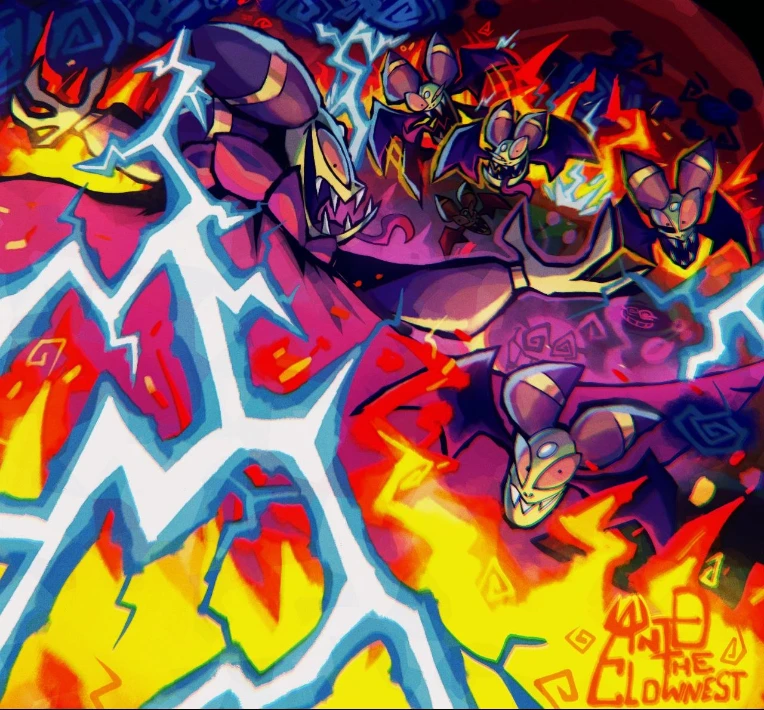 CACKLETTA ANTASMA BATS COLLAB THING by AntOtheClownest on Newgrounds