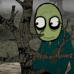 Salad Fingers related.