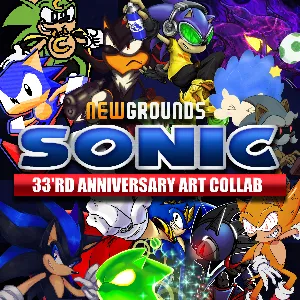 sonic 33'rd anniversary collab pt.2