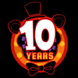 FNAF 10th Anniversary Art