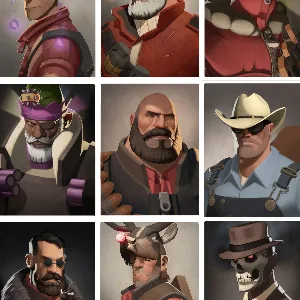 TF2 Valve Portraits