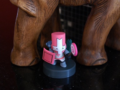 castle crashers pink knight plush