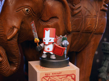 red knight action figure