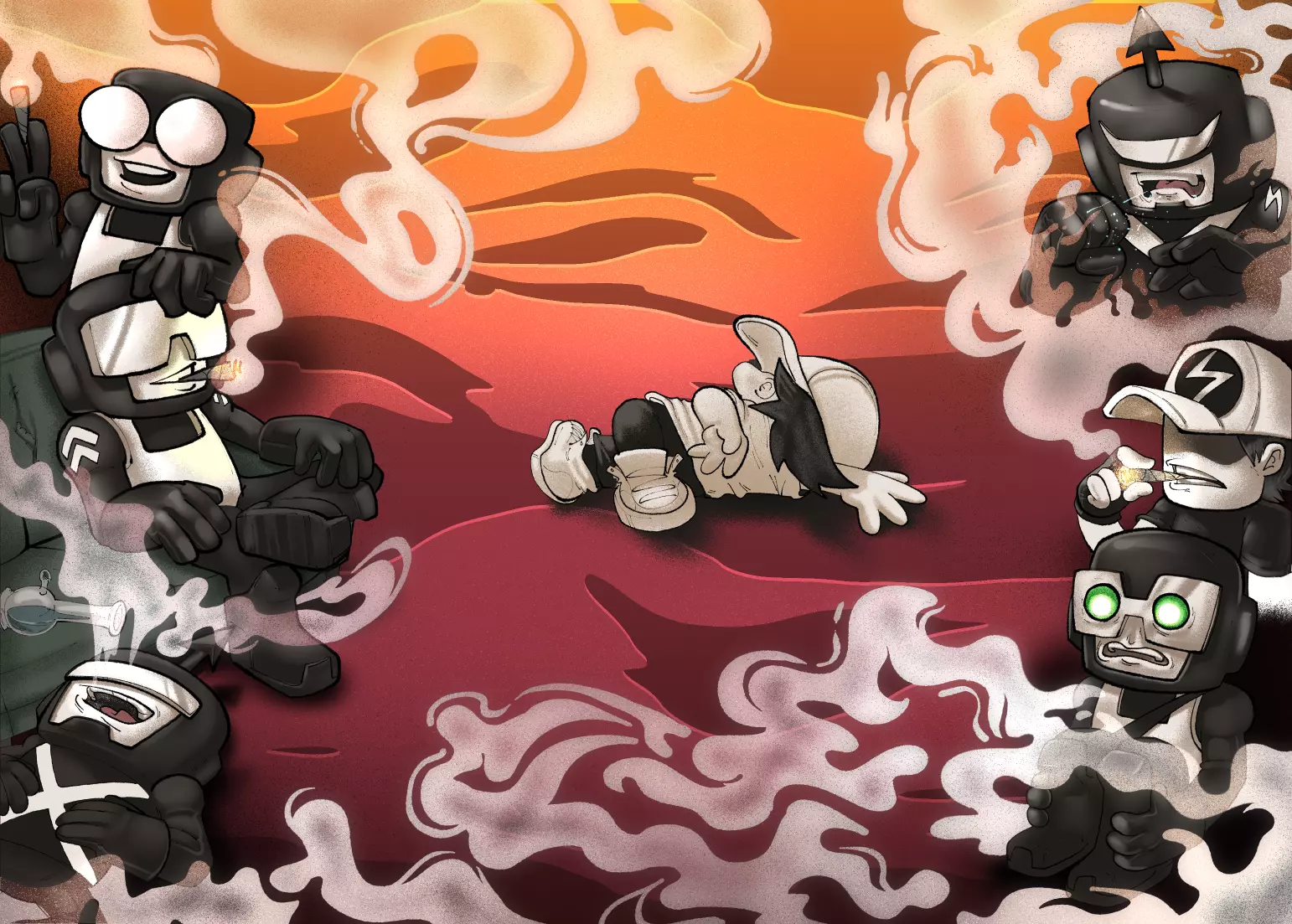 Newgrounds Background Image Theme